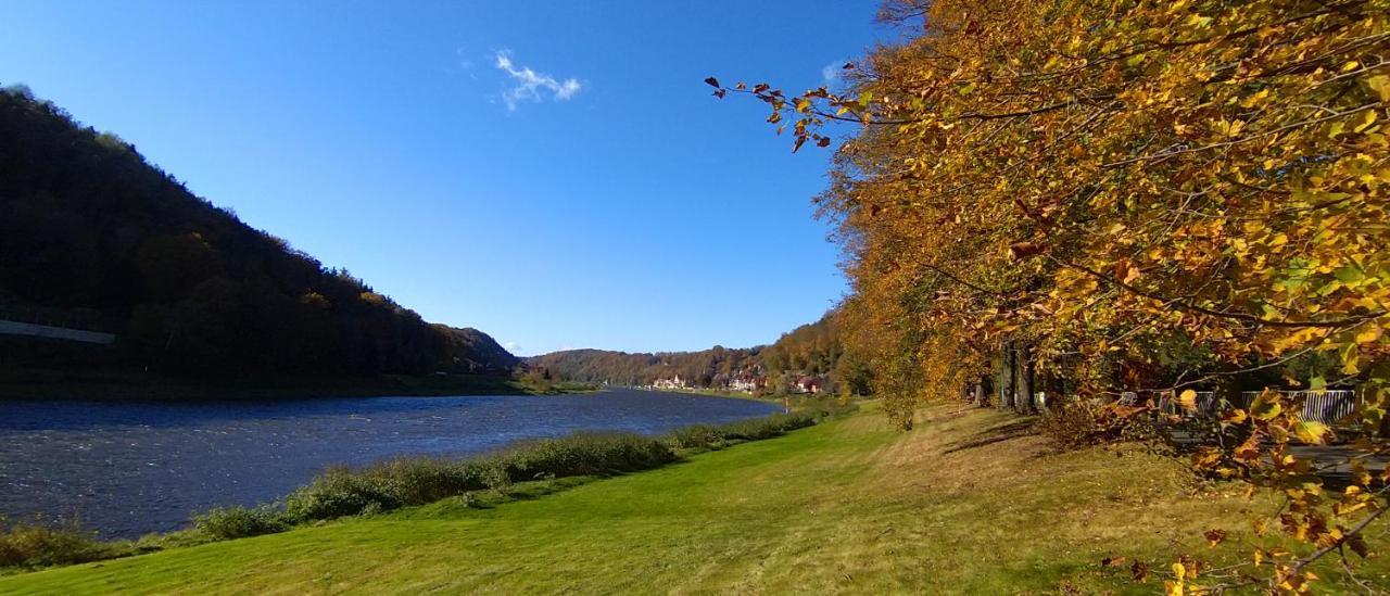Ferienwohnung An Der Elbe Штадт-Велен Екстер'єр фото